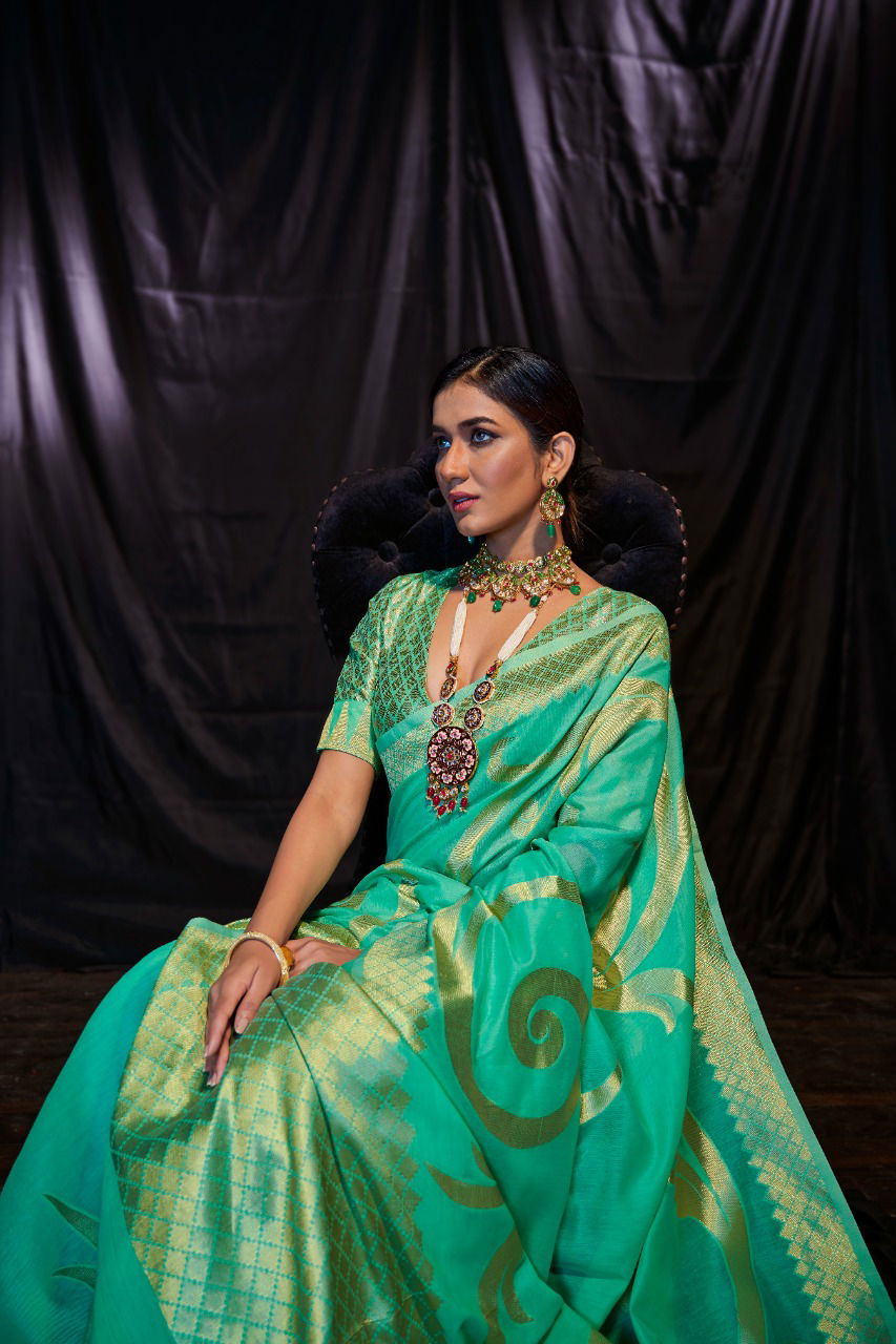 Rajyog Anupama Party Wear Cotton Silk Latest Designer Printed Saree Collection